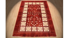 Persian carpet "Gabbeh Loribaf" wool 181x134 cm