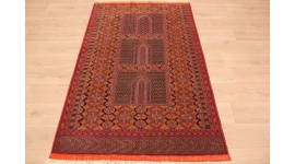 Oriental carpet "Hatschlu" wool 199x127 cm Orange