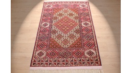 Oriental carpet "Turkmene"180x115 cm warp silk