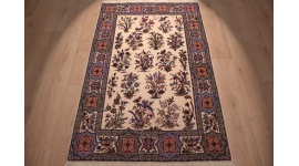 Persian carpet "Isfahan" with silk 164x110 cm