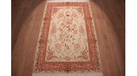 Persian carpet Tabriz 70 Raj with Silk 157x100 cm