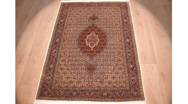 Perserteppich "Taabriz" Mahi with silk 143x102 cm Beige