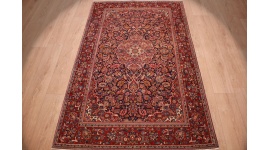 antic Persian carpet "Kashan" 206x136 cm