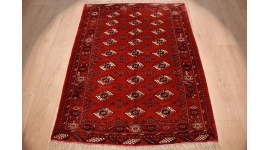 Oriental carpet Bukhara Silk 154x118 cm Red