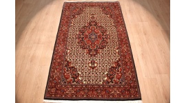 Perserteppich Bidjar Orient Teppich mit Seide 227x130 cm
