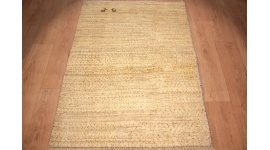 Perser Teppich Gabbeh reiner wollteppich 141x104 cm