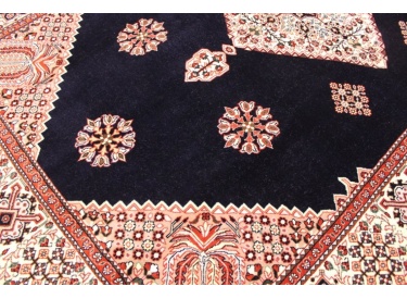 Persian carpet "Ghom" virgin wool 212x145 cm