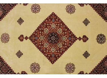 Persian carpet "Ghom" virgin wool 210x145 cm