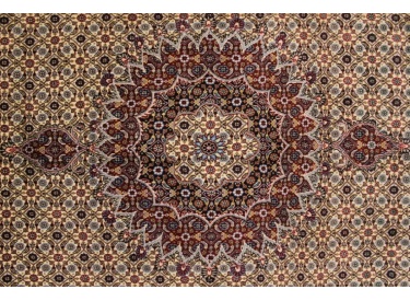 Persian carpet "Moud" with silk 295x190 cm
