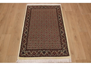 Persian carpet "Bijar" with Silk 140x95 cm oriental rug