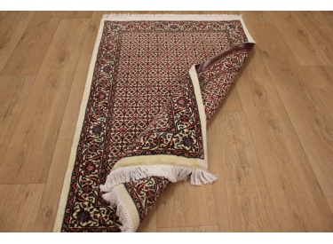 Persian carpet "Bijar" with Silk 140x95 cm oriental rug