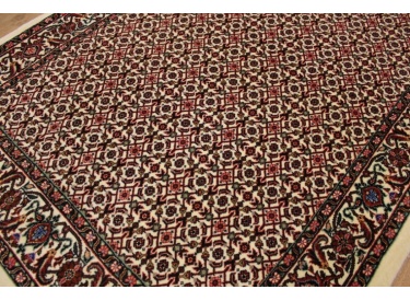 Persian carpet "Bijar" with Silk 140x95 cm oriental rug