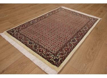 Persian carpet "Bijar" with Silk 140x95 cm oriental rug