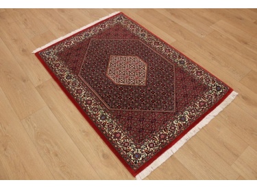 Persian carpet "Bijar" with Silk 131x96 cm oriental rug