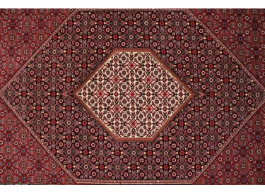 Perserteppich "Bijar" Orient Teppich mit Seide 131x96 cm