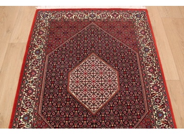 Perserteppich "Bijar" Orient Teppich mit Seide 131x96 cm