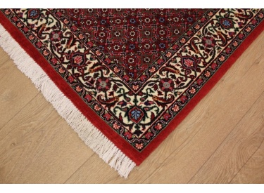 Persian carpet "Bijar" with Silk 131x96 cm oriental rug