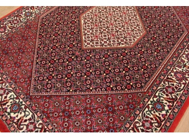 Persian carpet "Bijar" with Silk 131x96 cm oriental rug