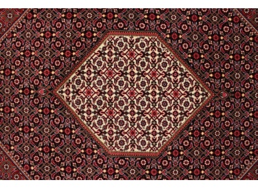 Persian carpet "Bijar" with Silk 131x96 cm oriental rug