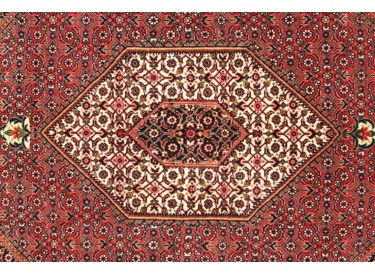 Perserteppich "Bijar" Orient Teppich mit Seide 145x105 cm