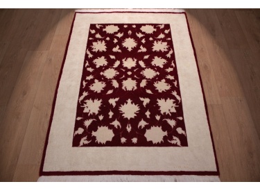 Persian carpet "Mashad" virgin wool & silk 144x105 cm