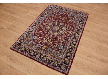 Old Persian carpet Isfahan 165x110 cm Red