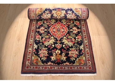 Persian carpet runner "Ghom" virgin wool 283x75 cm