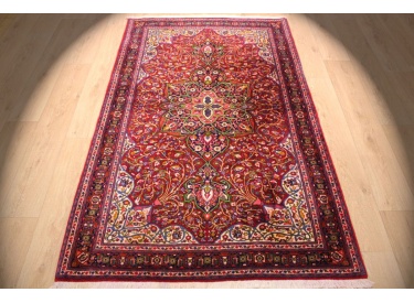 Old Persian carpet Sarough 210x130 cm Red