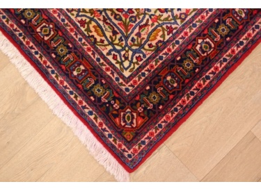 Old Persian carpet Sarough 210x130 cm Red