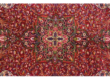 Old Persian carpet Sarough 210x130 cm Red