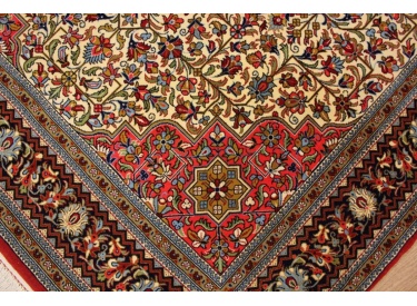 Persian carpet "Ghom" with Silk 211x137 cm