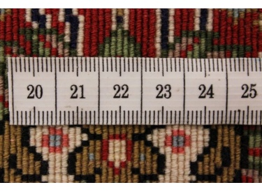 Persian carpet "Ghom" virgin wool 208x137 cm