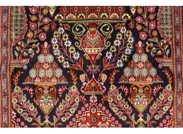 Persian carpet "Ghom" pure wool 212x143 cm
