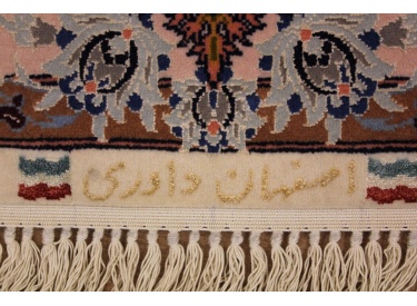Perserteppich Isfahan Davari Beige 120x80 cm