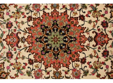 Perserteppich "Taabriz" Orientteppich mit Seide 156x102
