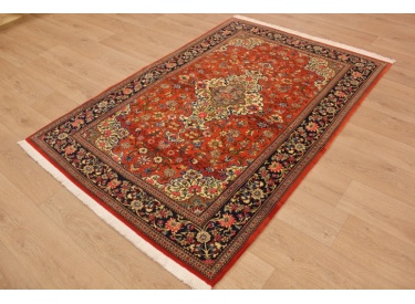 Feiner Perserteppich "Gom" Wolle 200x135 cm Rot