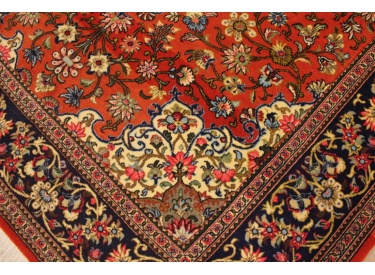 Fine Persian carpet "Ghom" Wool 200x135 cm Red