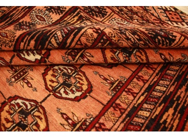 Orientteppich Turkmene Wollteppich 186x131 cm