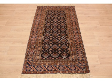 Orientteppich  "Turkmene" Wollteppich 207x114 cm