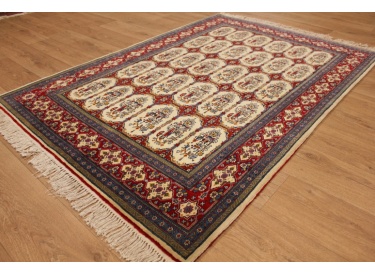 Persian carpet Kashan pure wool 202x134 cm