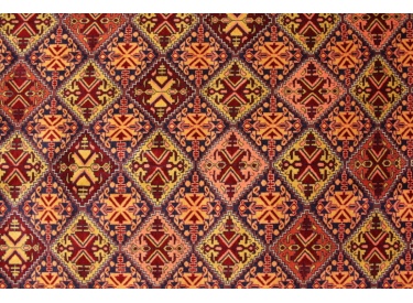 Oriental carpet "Turkmene" 177x118 cm warp silk