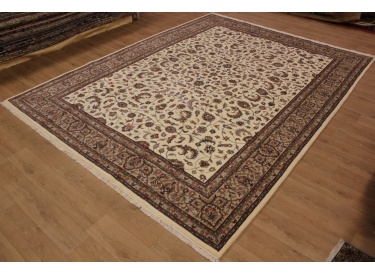 Oriental carpet Indo Kashan virgin wool 400x300 cm