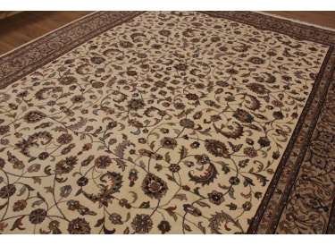 Oriental carpet Indo Kashan virgin wool 400x300 cm