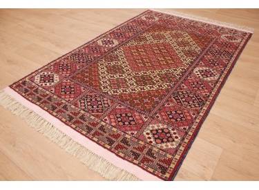 Orientteppich " Turkmene" Seidenkette 180x115 cm