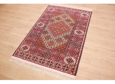 Oriental carpet "Turkmene"180x115 cm warp silk