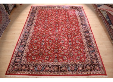 Perser Teppich "Maschad" Wollteppich 350x255 cm Rot