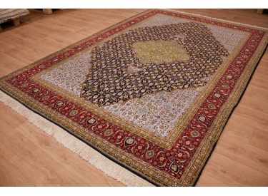 Persian carpet "Taabriz" mahi  323x222 cm blue