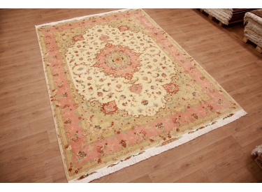 Persian carpet Tabriz Beige 347x255 cm