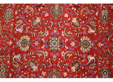 Persian carpet "Ghom"  virgin wool 340x251 cm Red