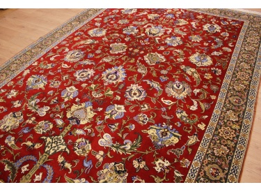 Persian carpet "Ghom"  virgin wool 318x218 cm Red